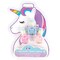 3C4G: Unicorn Shimmer Trio Nail Polish Set - 3 Bottles W/ Nail Stickers, Make It Real, Tweens & Girls, Non-Toxic Long-Lasting Polish, Soft Soothing Shades of Pink Peach & Blue, Three Cheers For Girls, Kids Ages 8+